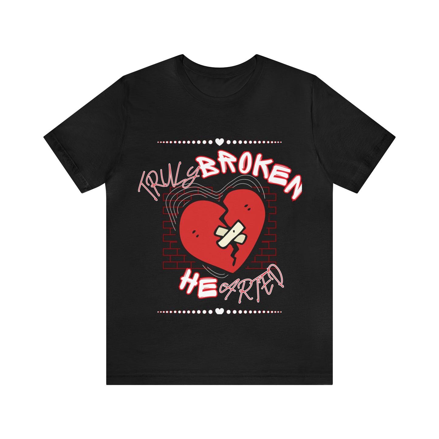 Lvad Tribe Truly Broken Hearted Unisex Jersey Short Sleeve Tee