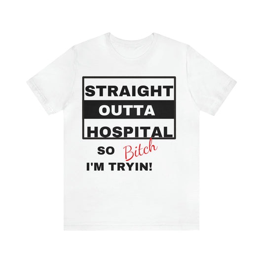 Lvad Tribe I'm Trying Unisex Jersey Short Sleeve Tee