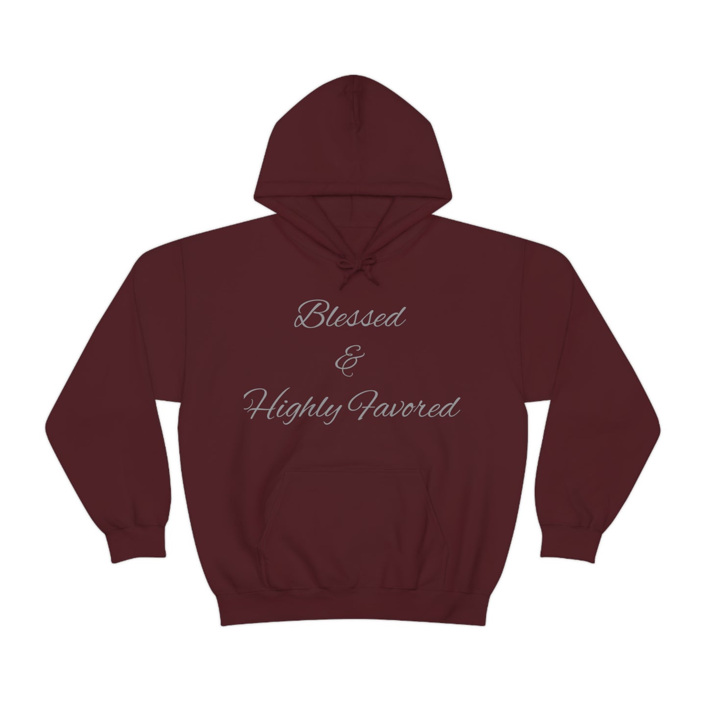 Lvad Tribe Blessed and Highly Favored Unisex Heavy Blend™ Hooded Sweatshirt