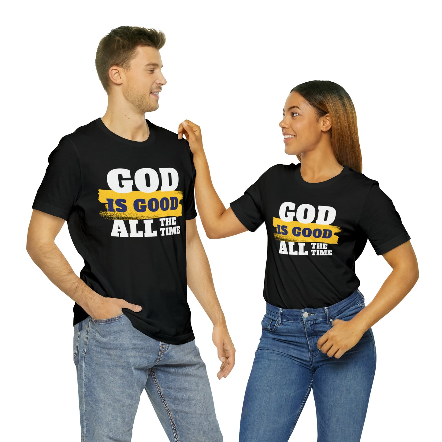 Lvad Tribe God Is Good Unisex Jersey Short Sleeve Tee