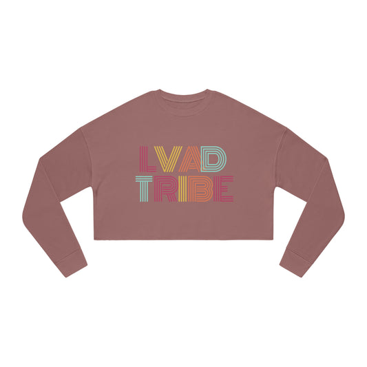 Lvad Tribe Colorful Women's Cropped Sweatshirt