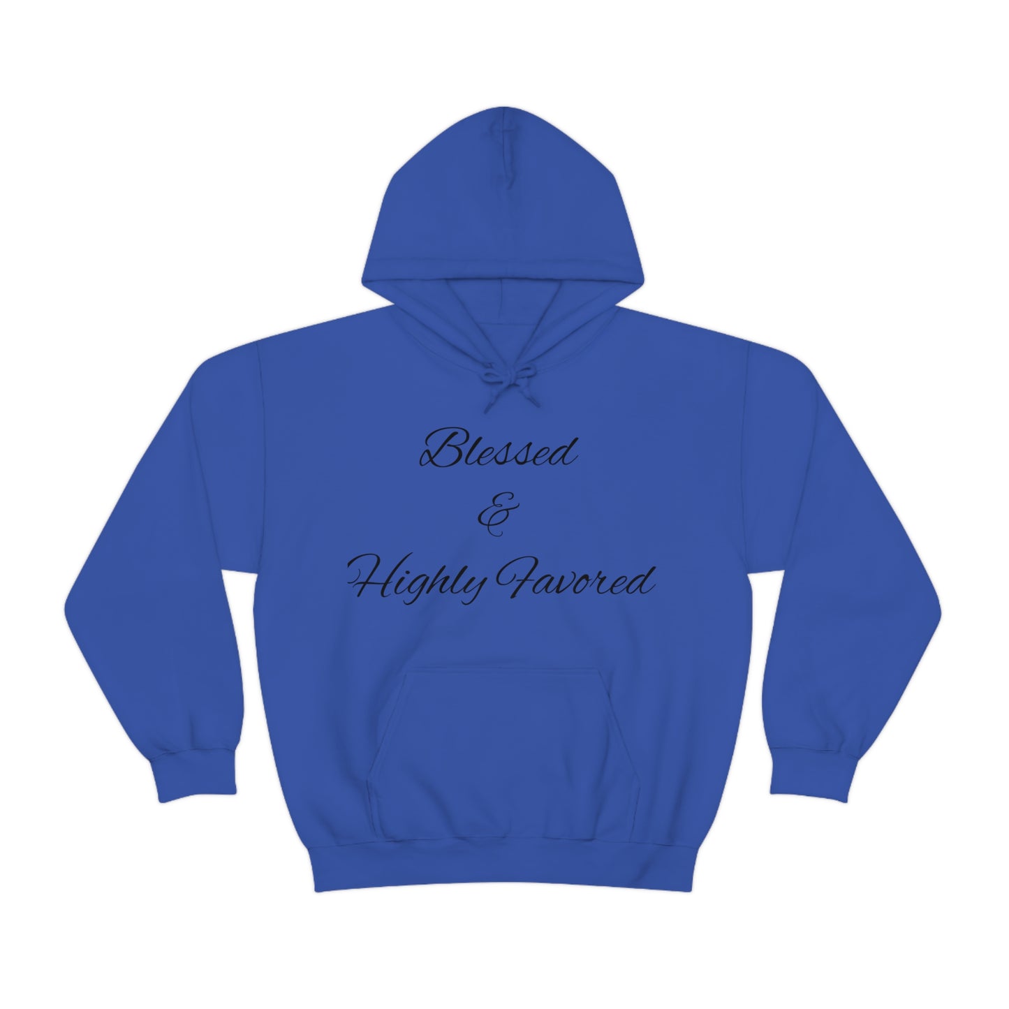 Lvad Tribe Blessed and Highly Favored Unisex Heavy Blend™ Hooded Sweatshirt