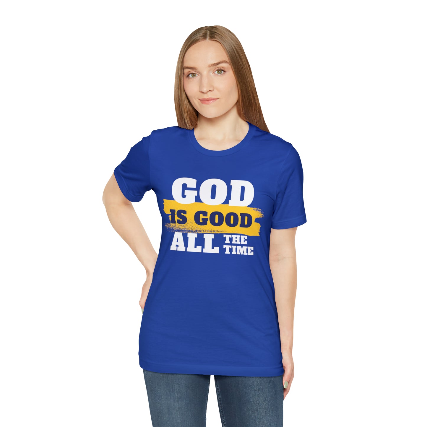 Lvad Tribe God Is Good Unisex Jersey Short Sleeve Tee