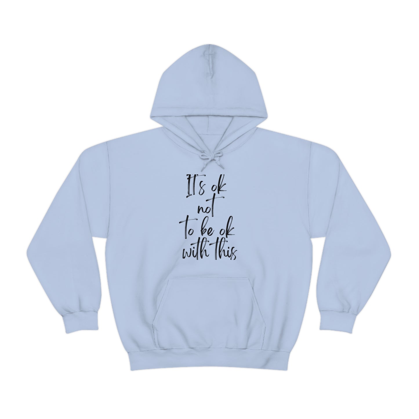 Lvad Tribe It's Okay Not to be okay with this Unisex Heavy Blend™ Hooded Sweatshirt