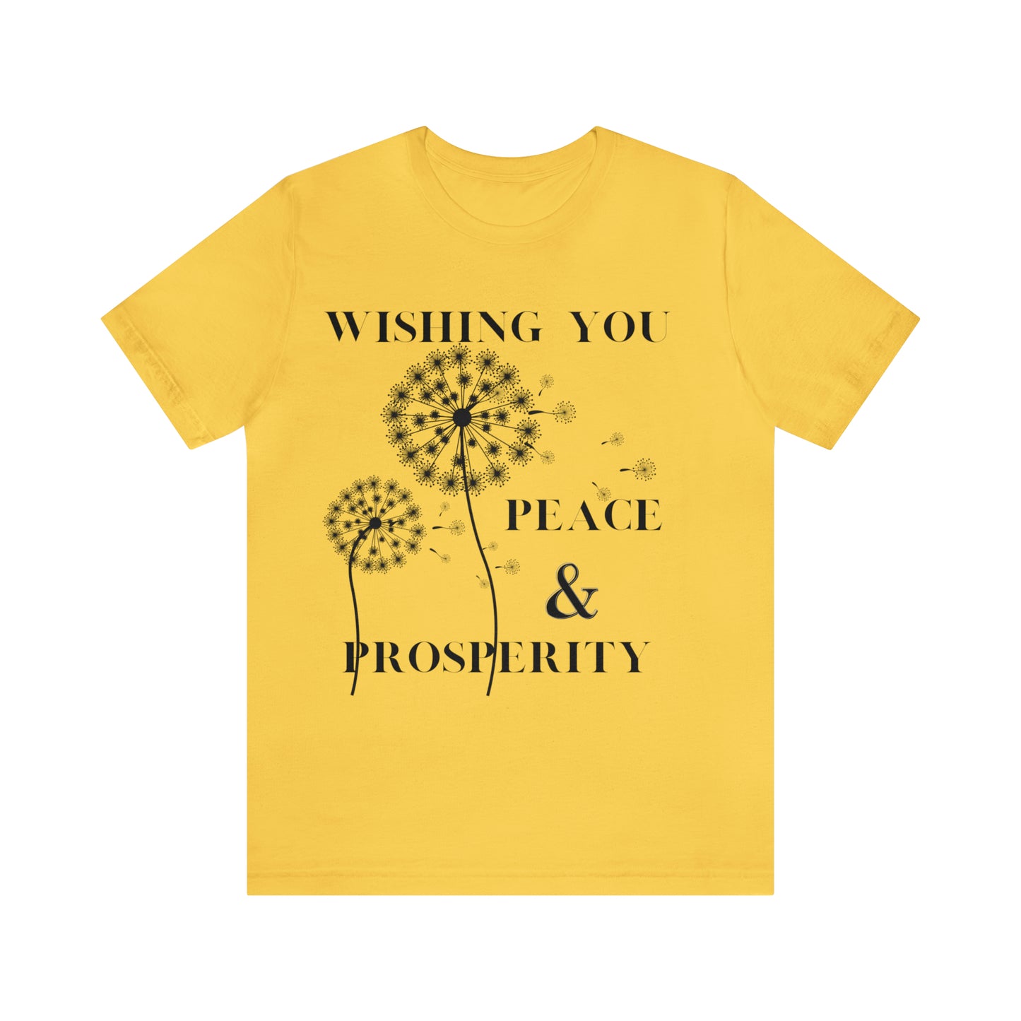 Lvad Tribe Wishing you Peace and Prosperity Unisex Jersey Short Sleeve Tee