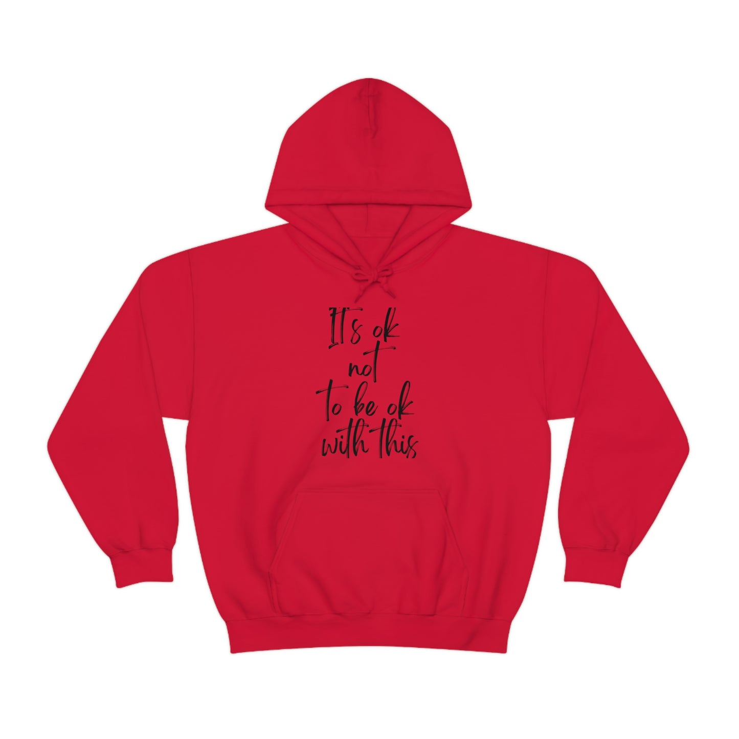 Lvad Tribe It's Okay Not to be okay with this Unisex Heavy Blend™ Hooded Sweatshirt