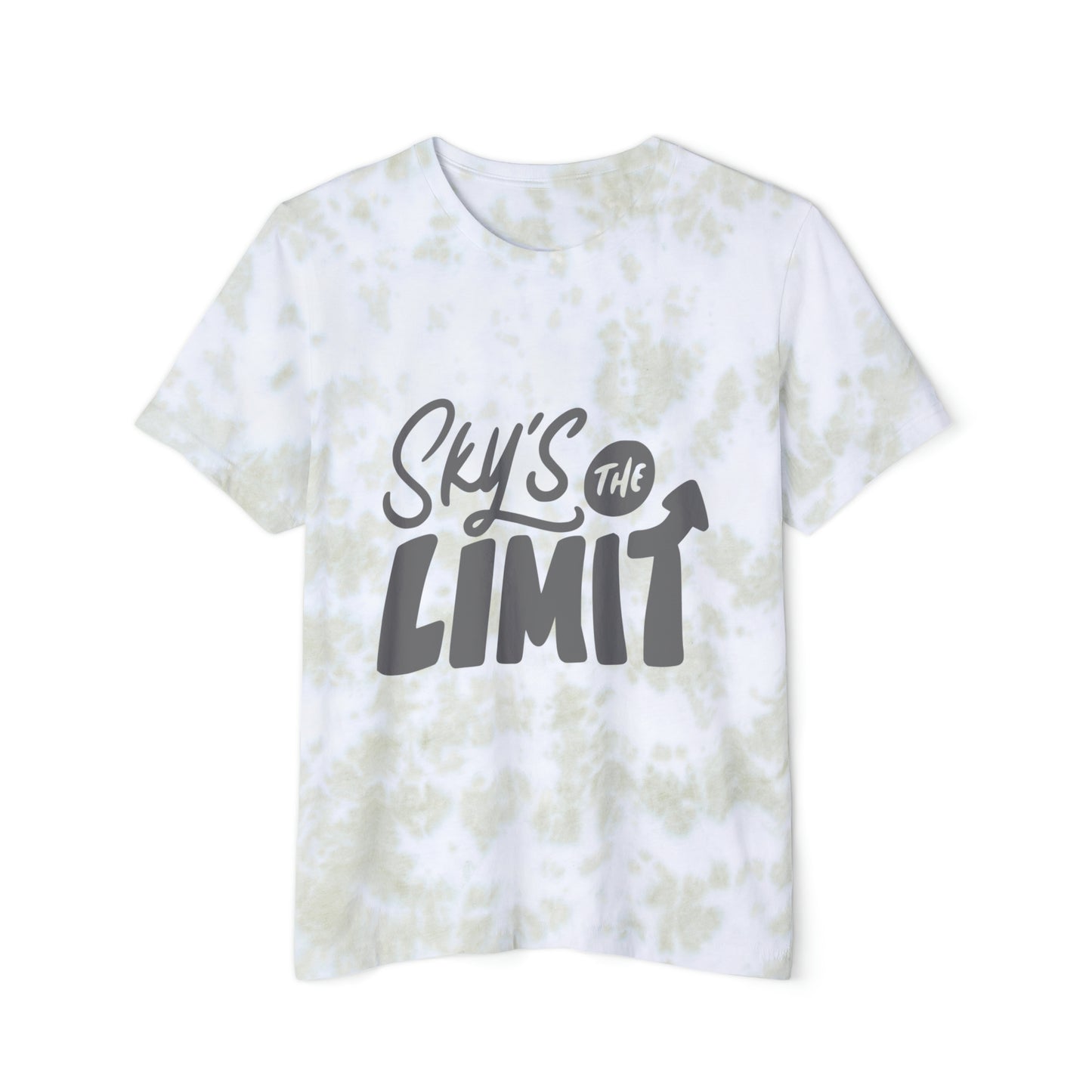 Lvad Tribe Sky's The Limit Unisex FWD Fashion Tie-Dyed T-Shirt