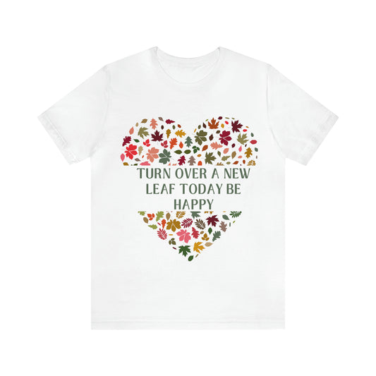 Lvad Tribe Turn Over A New Leaf Unisex Jersey Short Sleeve Tee