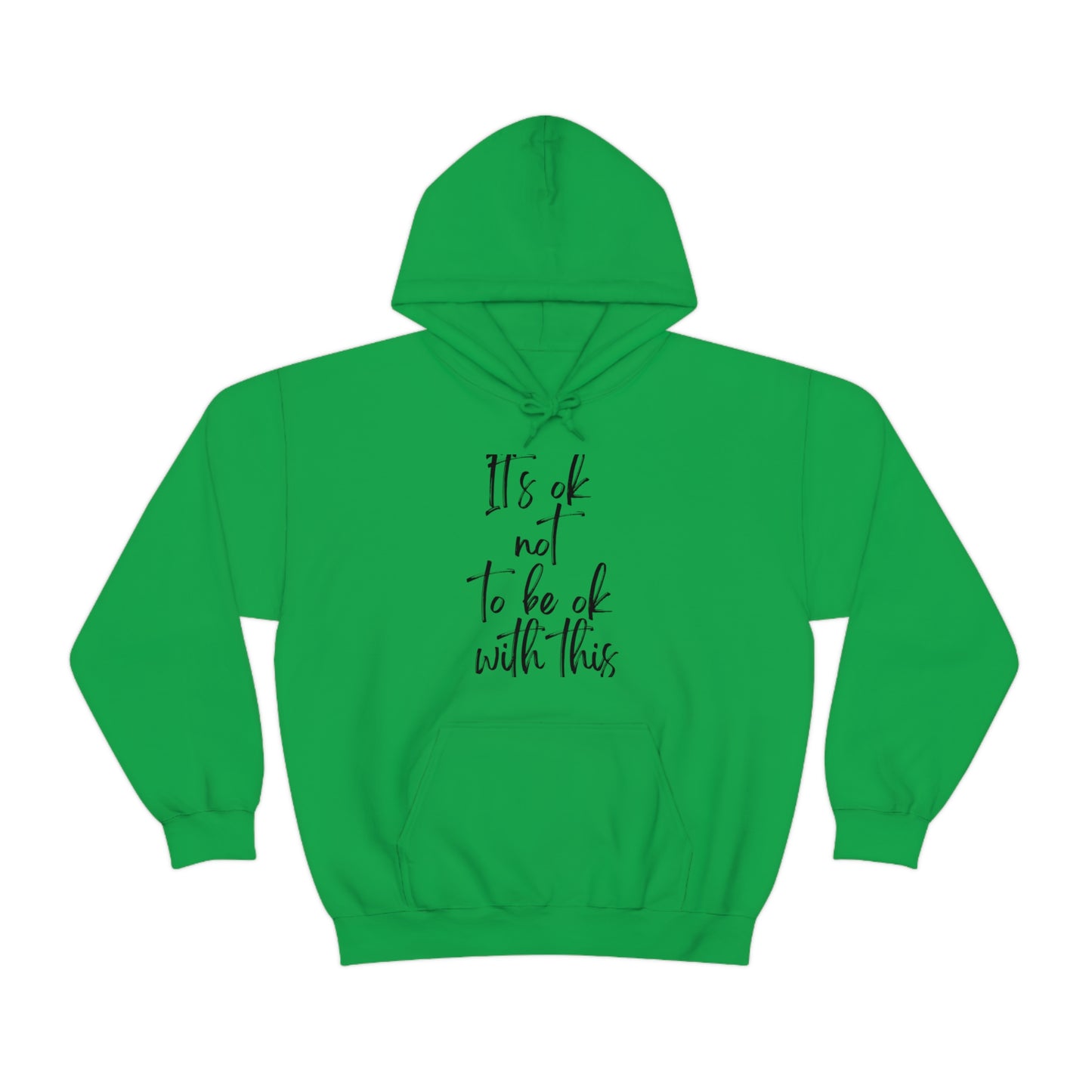 Lvad Tribe It's Okay Not to be okay with this Unisex Heavy Blend™ Hooded Sweatshirt