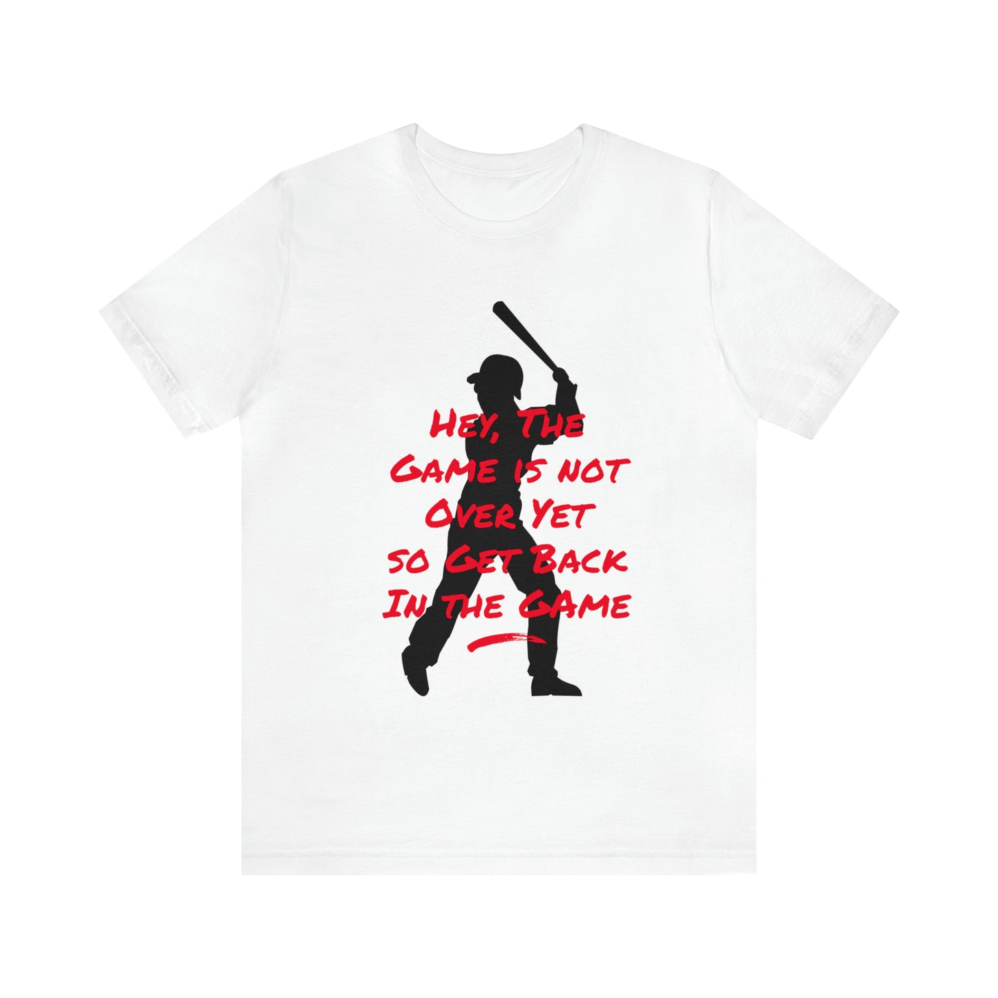 Lvad Tribe Game's Not Over Unisex Jersey Short Sleeve Tee