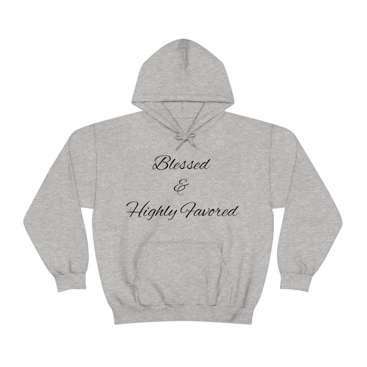 Lvad Tribe Blessed and Highly Favored Unisex Heavy Blend™ Hooded Sweatshirt