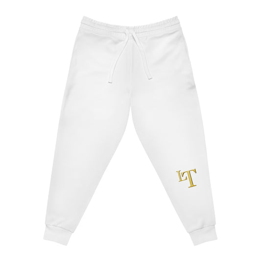Lvad Tribe As Good As Gold White Athletic Joggers (AOP)