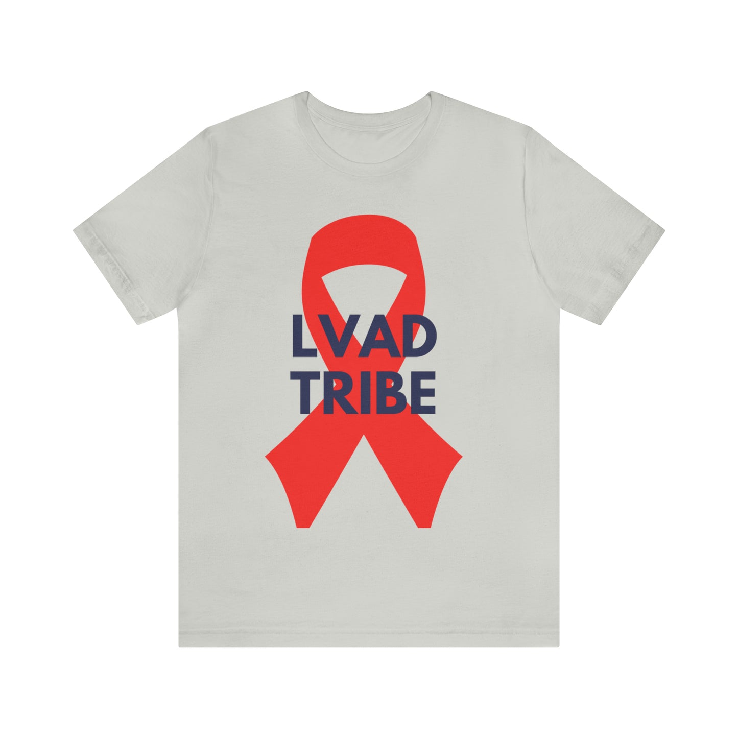 Lvad Tribe Promotes Heart Health Unisex Jersey Short Sleeve Tee