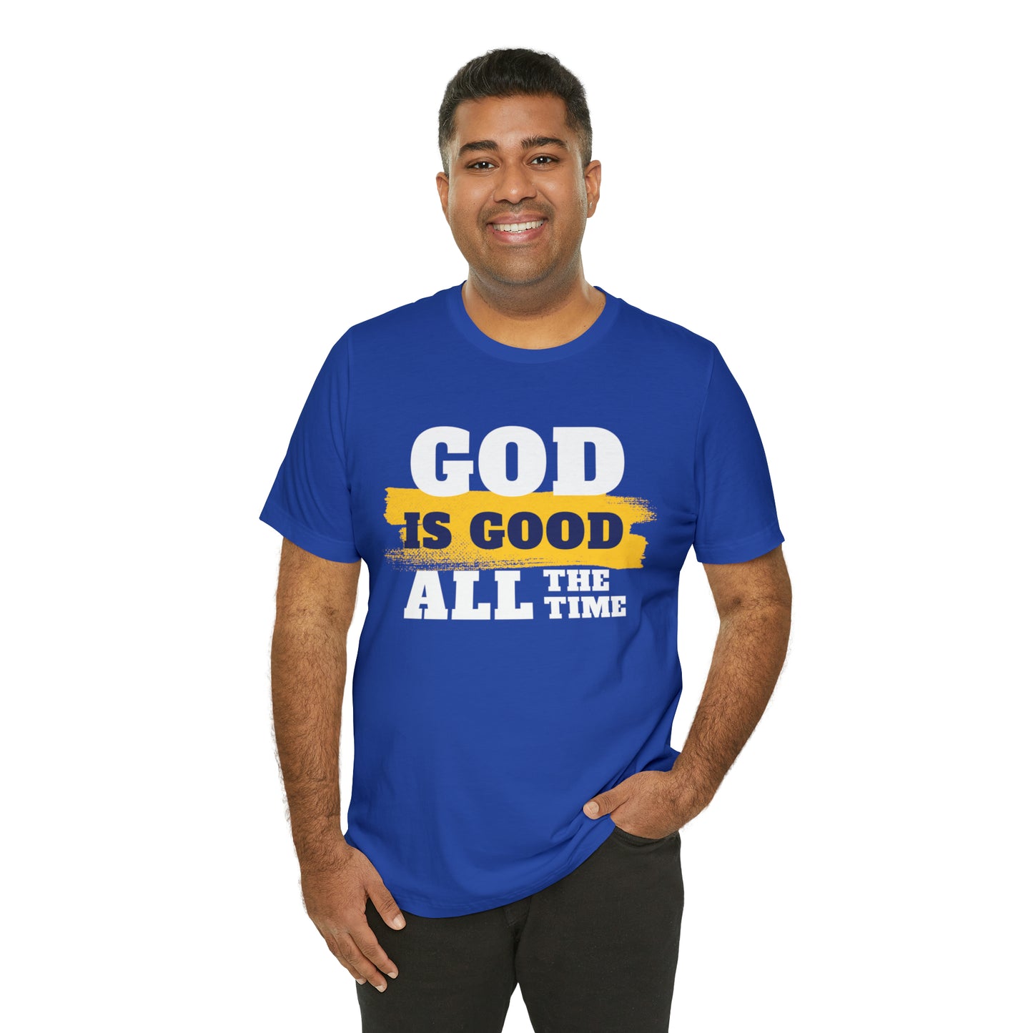 Lvad Tribe God Is Good Unisex Jersey Short Sleeve Tee