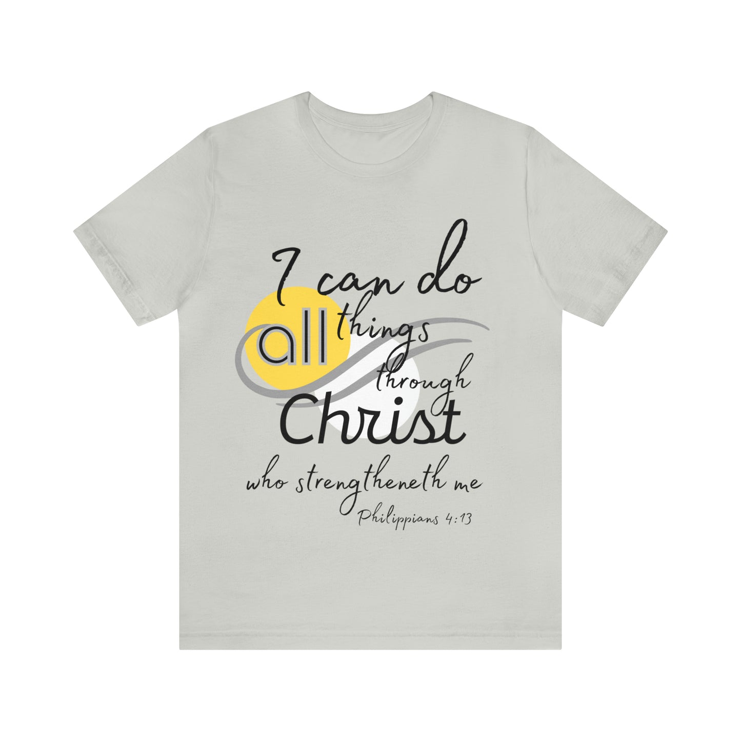 Lvad Tribe Philippians 4:13 Unisex Jersey Short Sleeve Tee