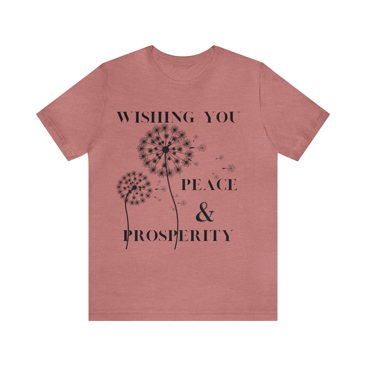 Lvad Tribe Wishing you Peace and Prosperity Unisex Jersey Short Sleeve Tee