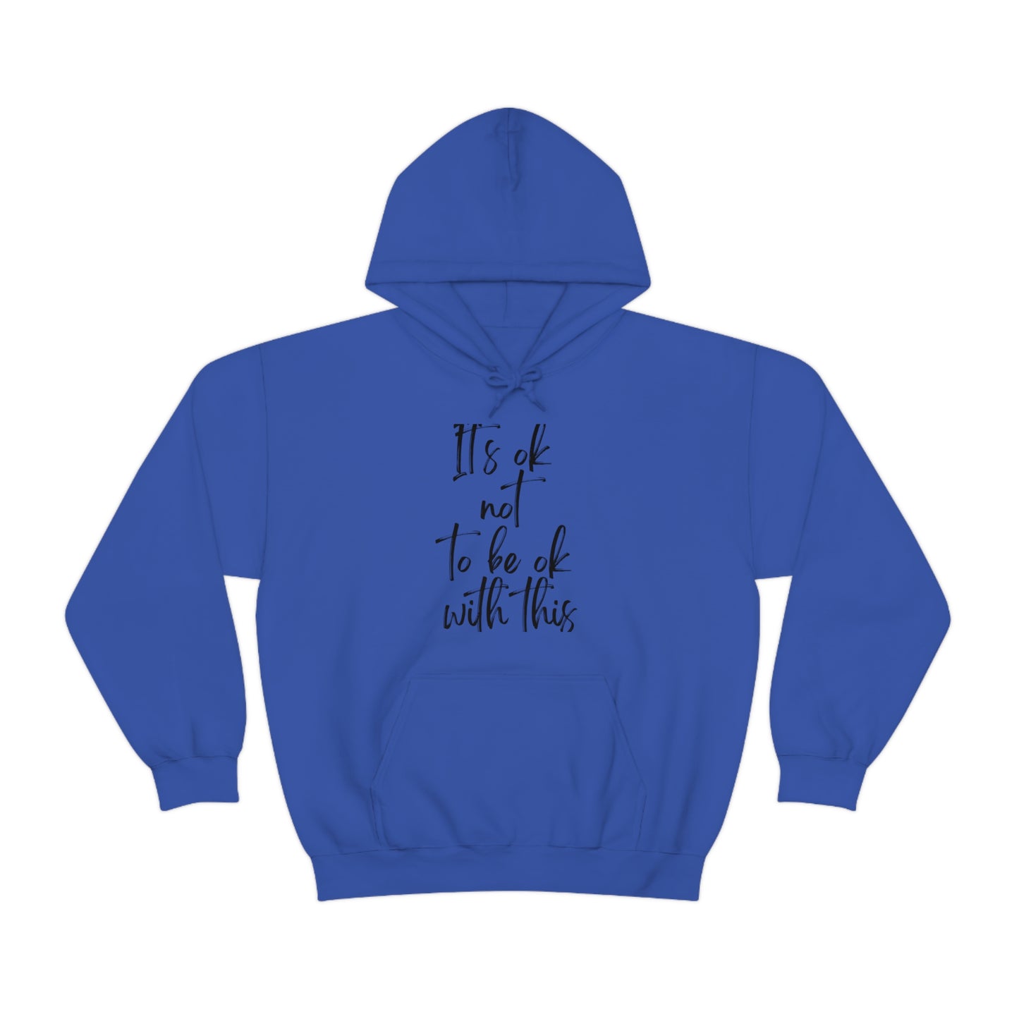 Lvad Tribe It's Okay Not to be okay with this Unisex Heavy Blend™ Hooded Sweatshirt