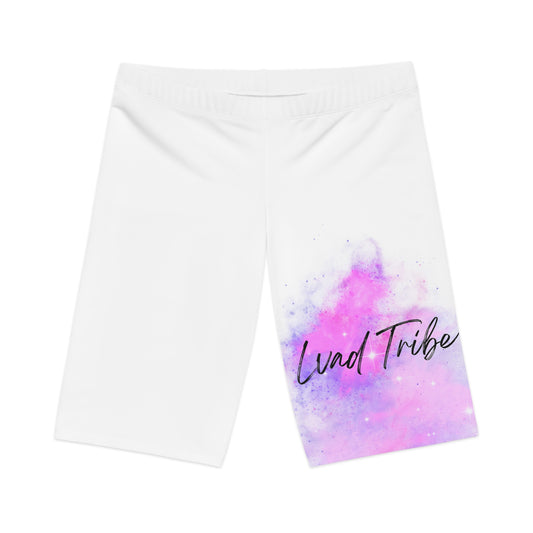 Lvad Tribe Love Yourself Women's Bike Shorts (AOP)