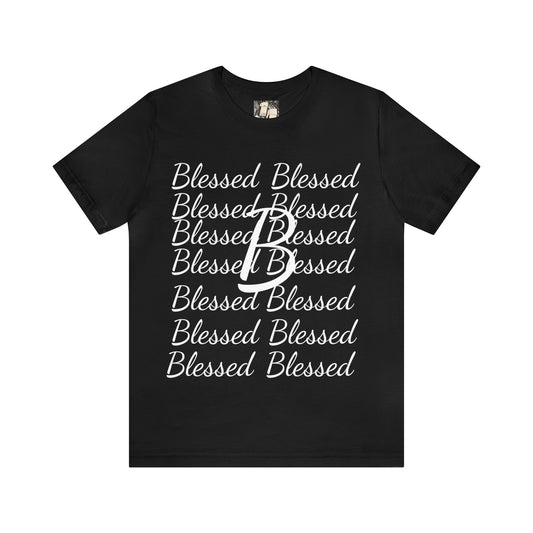 Lvad B For Blessed Unisex Jersey Short Sleeve Tee