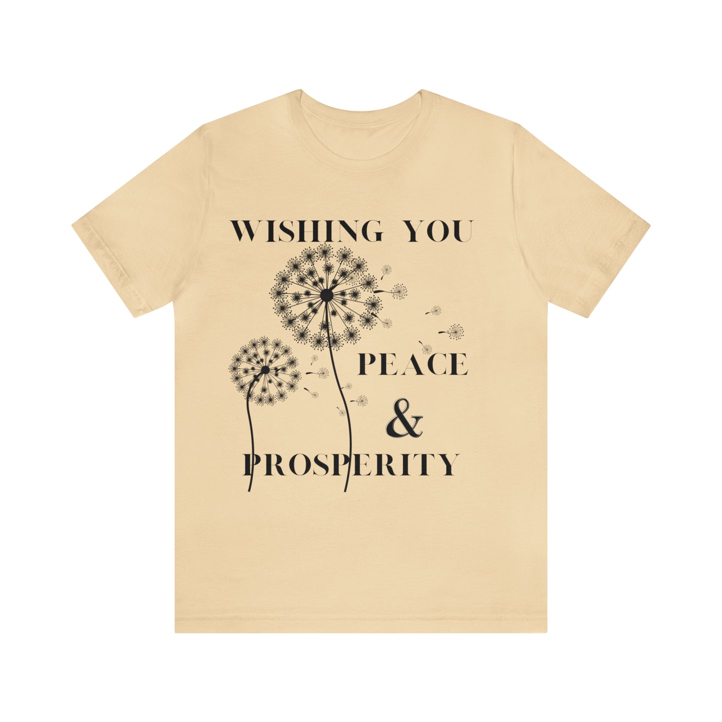 Lvad Tribe Wishing you Peace and Prosperity Unisex Jersey Short Sleeve Tee