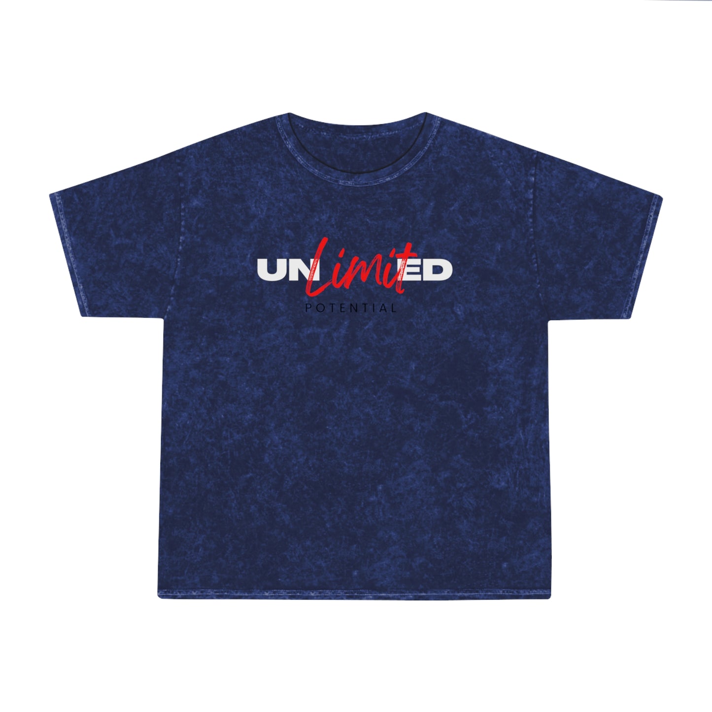 Lvad Tribe Unlimited Potential Unisex Mineral Wash T-Shirt