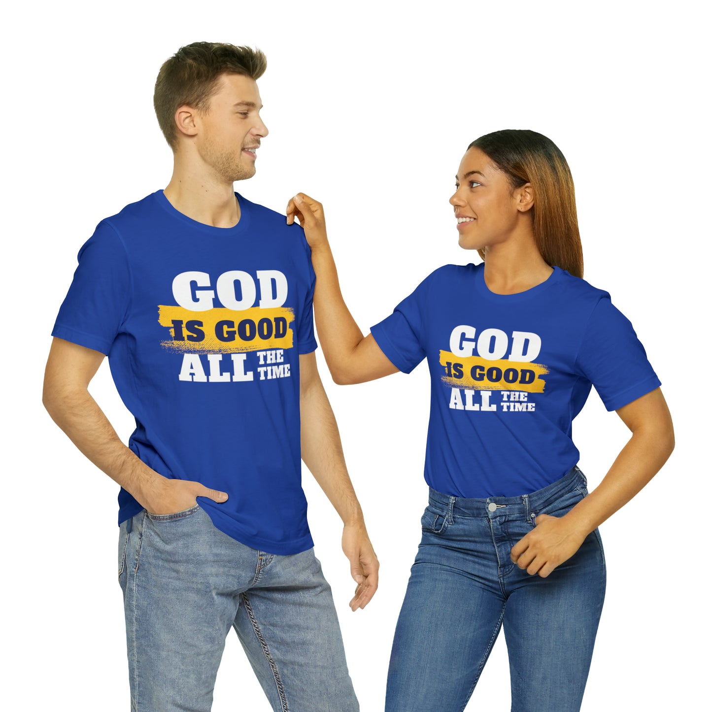 Lvad Tribe God Is Good Unisex Jersey Short Sleeve Tee