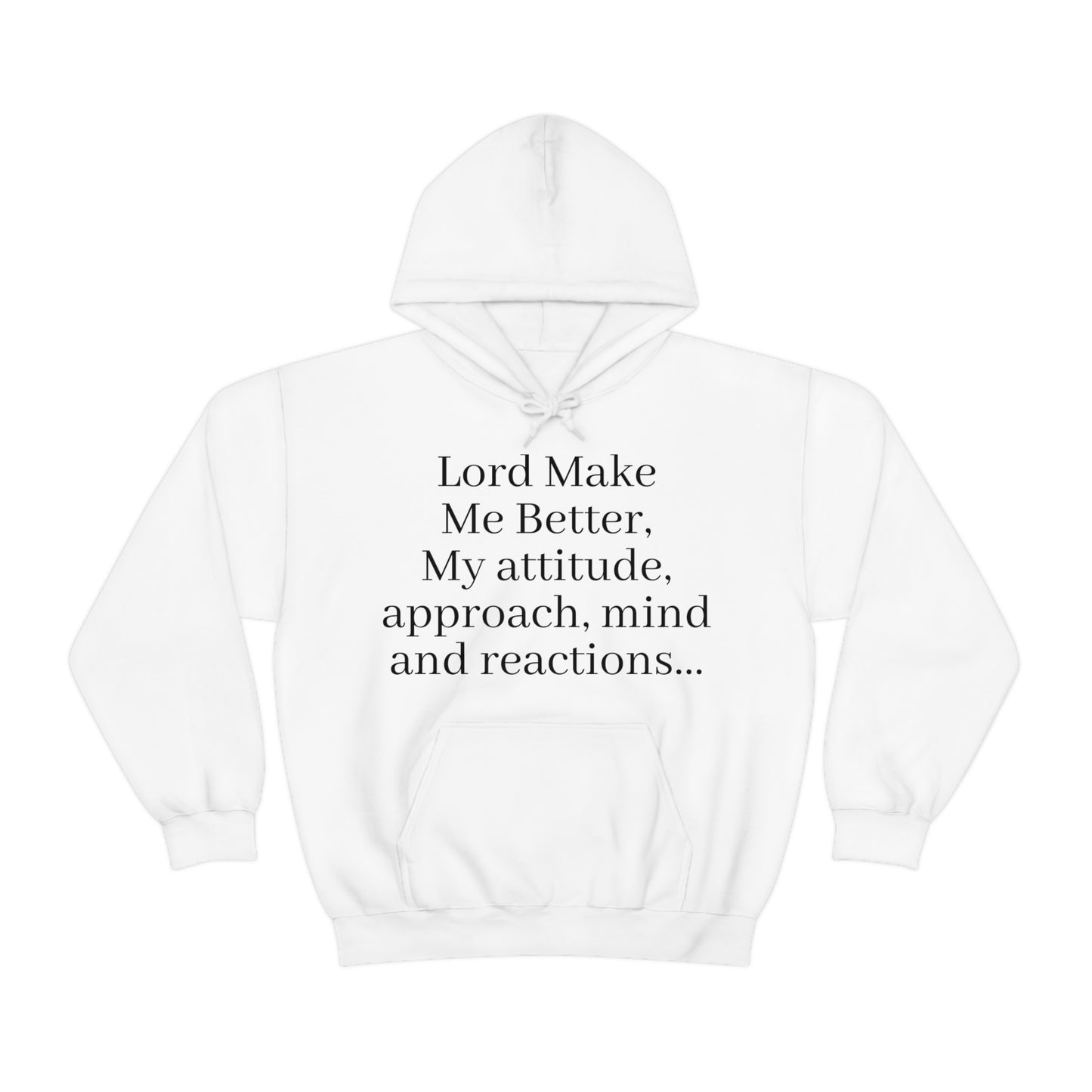 Lvad Tribe Lord Make Me Better  Unisex Heavy Blend™ Hooded Sweatshirt