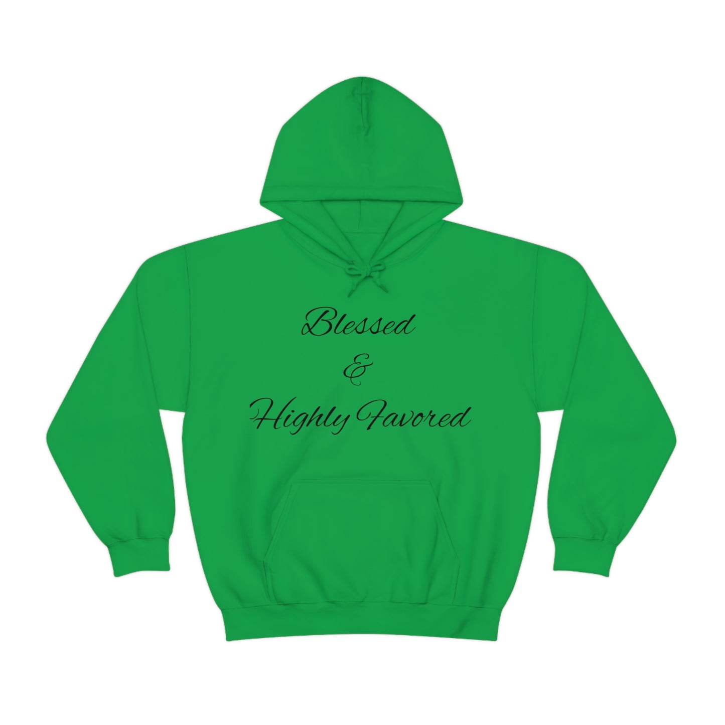 Lvad Tribe Blessed and Highly Favored Unisex Heavy Blend™ Hooded Sweatshirt