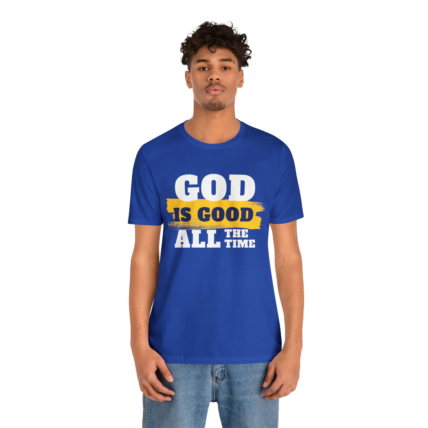 Lvad Tribe God Is Good Unisex Jersey Short Sleeve Tee