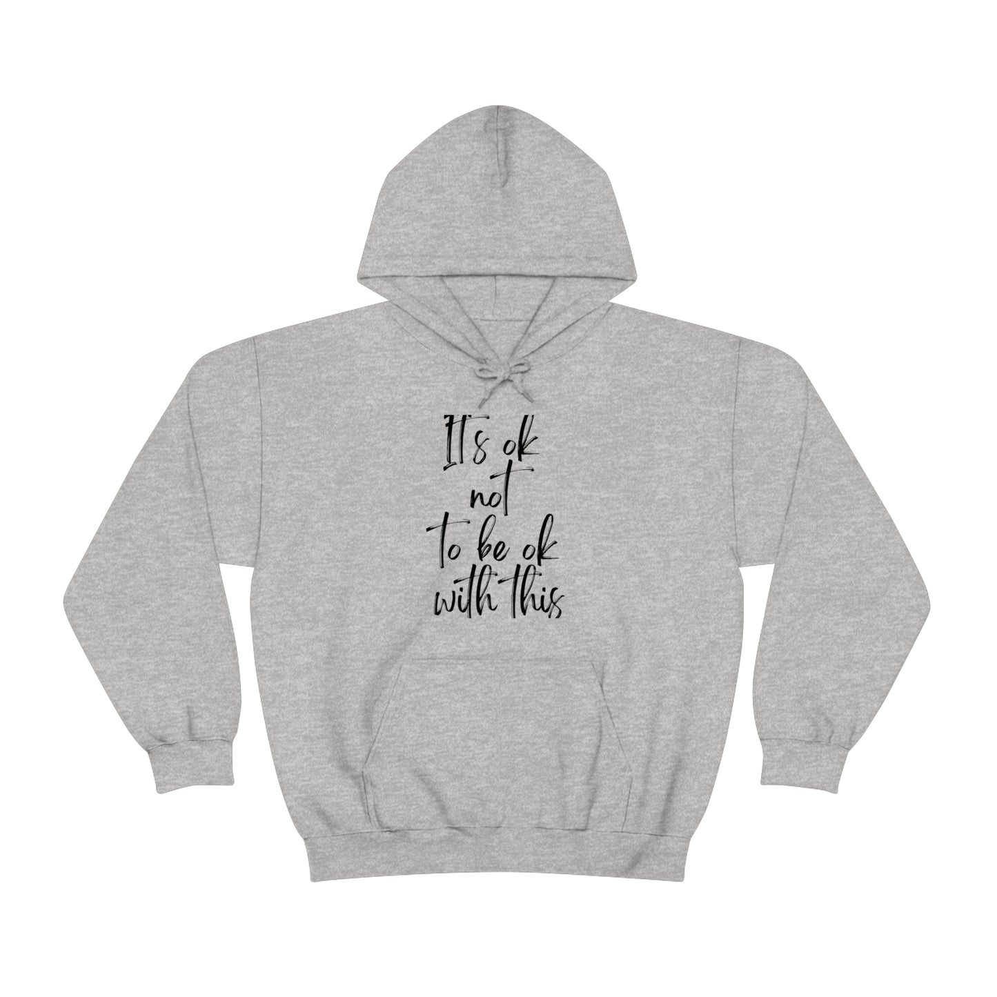 Lvad Tribe It's Okay Not to be okay with this Unisex Heavy Blend™ Hooded Sweatshirt