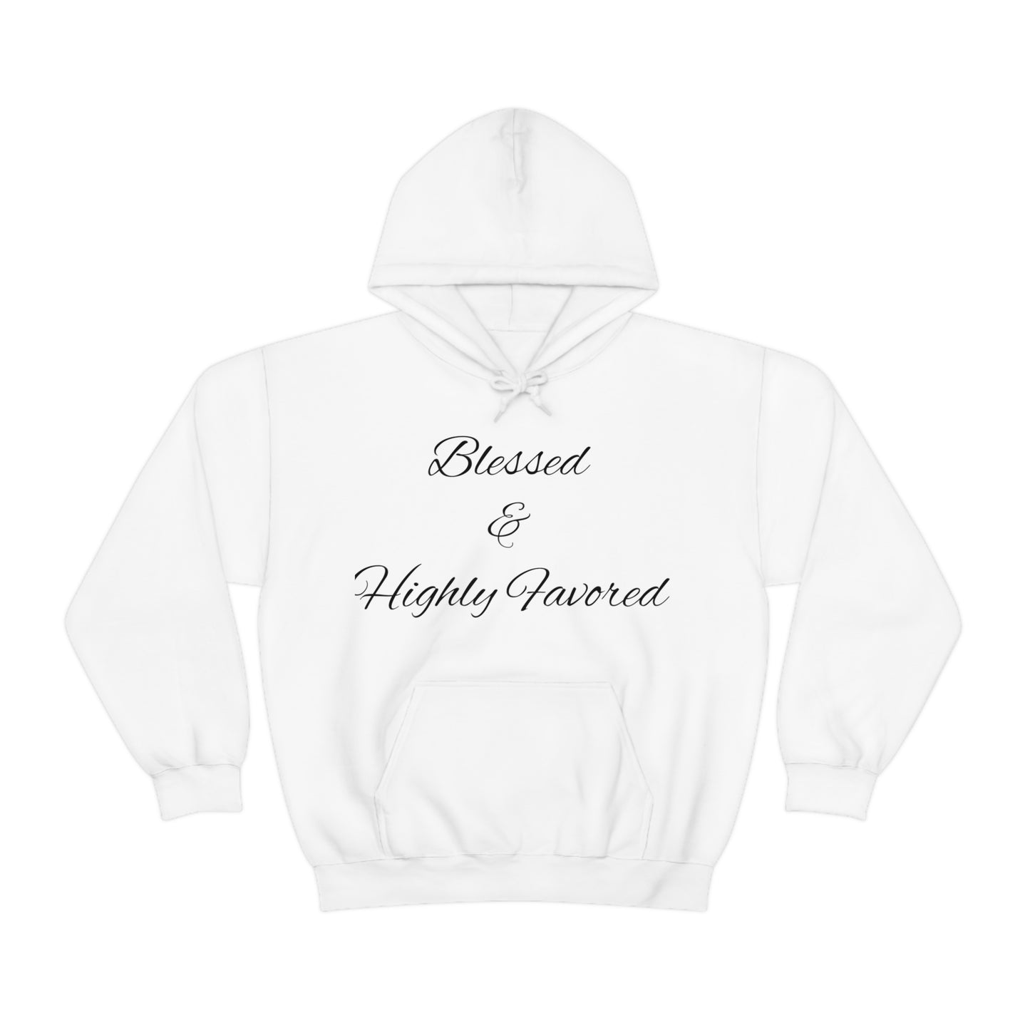 Lvad Tribe Blessed and Highly Favored Unisex Heavy Blend™ Hooded Sweatshirt