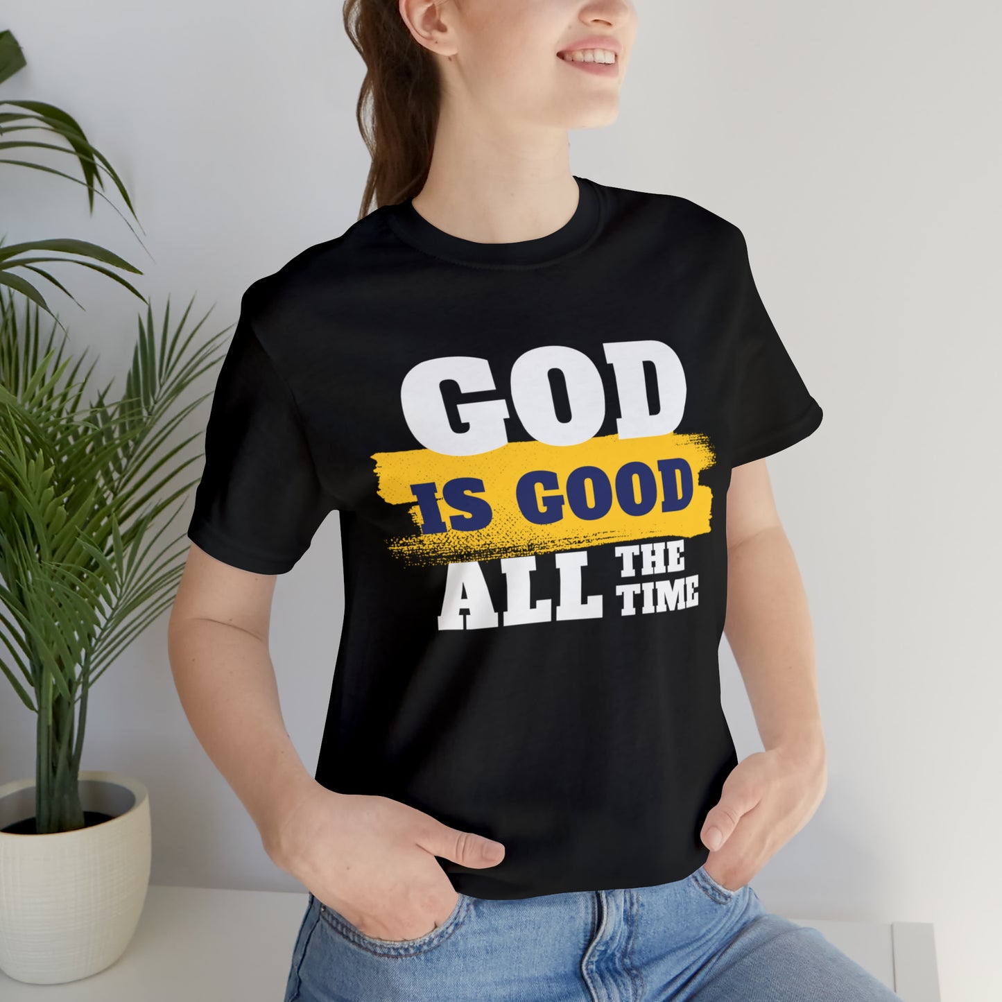 Lvad Tribe God Is Good Unisex Jersey Short Sleeve Tee