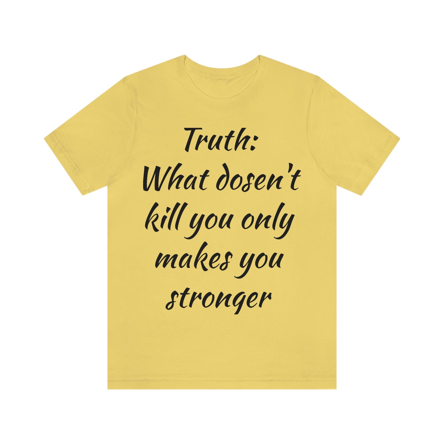 Lvad Truth be told Unisex Jersey Short Sleeve Tee