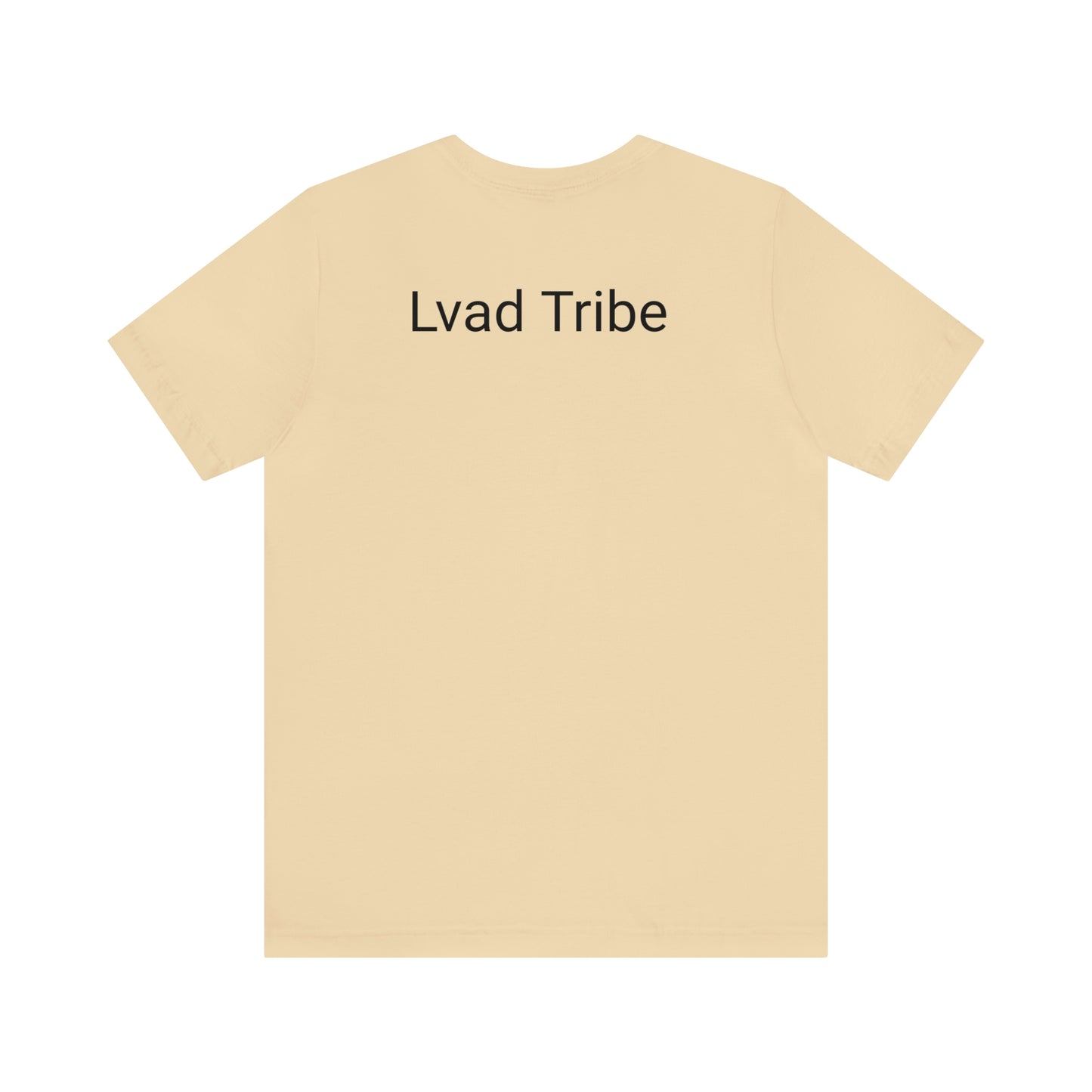 Lvad Tribe Plain Front Unisex Jersey Short Sleeve Tee