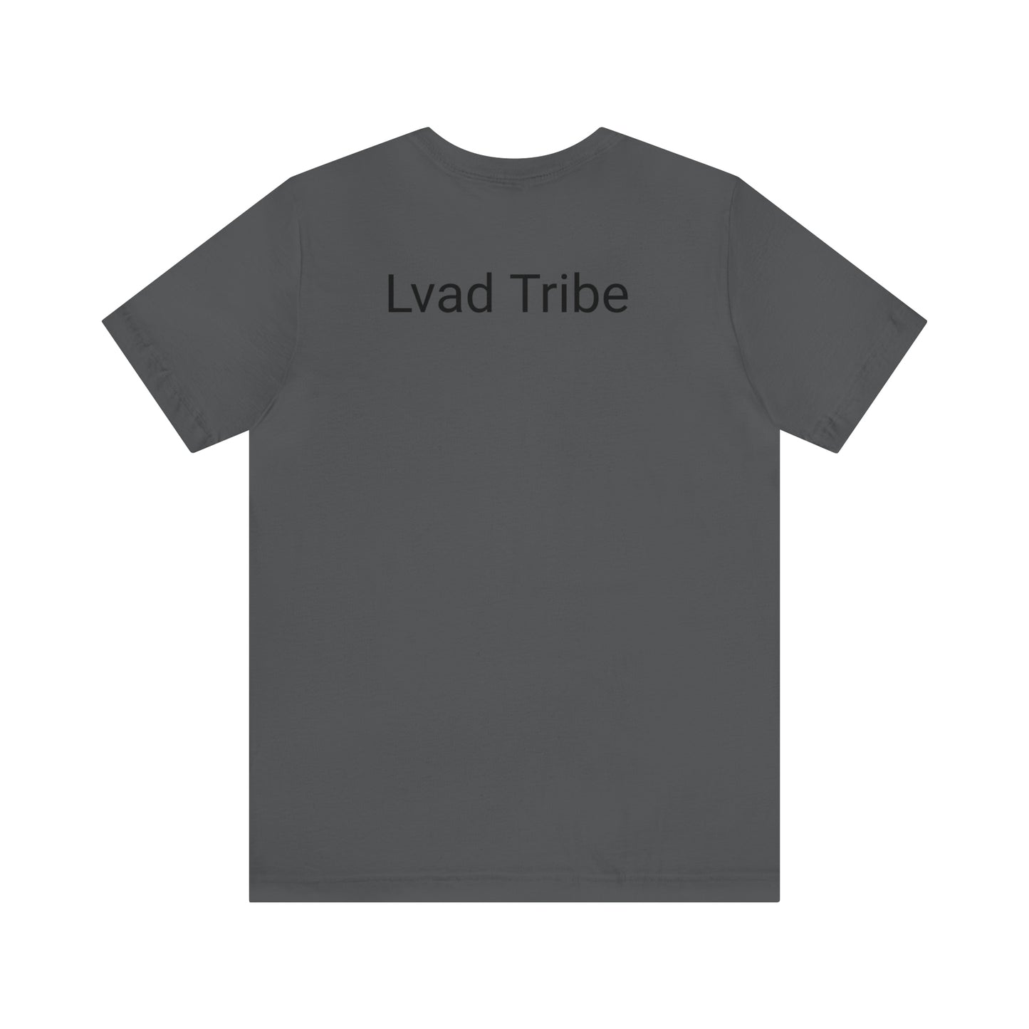 Lvad Tribe Plain Front Unisex Jersey Short Sleeve Tee