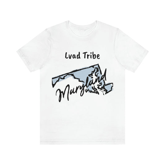 Lvad Tribe Maryland Unisex Jersey Short Sleeve Tee