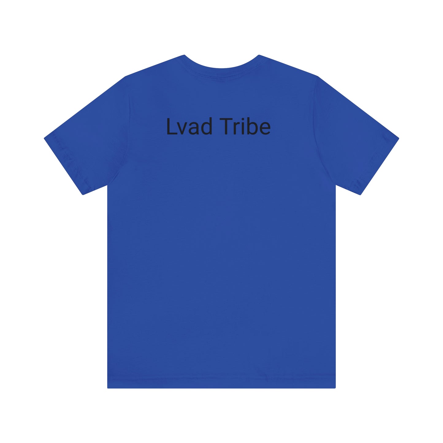 Lvad Tribe Plain Front Unisex Jersey Short Sleeve Tee