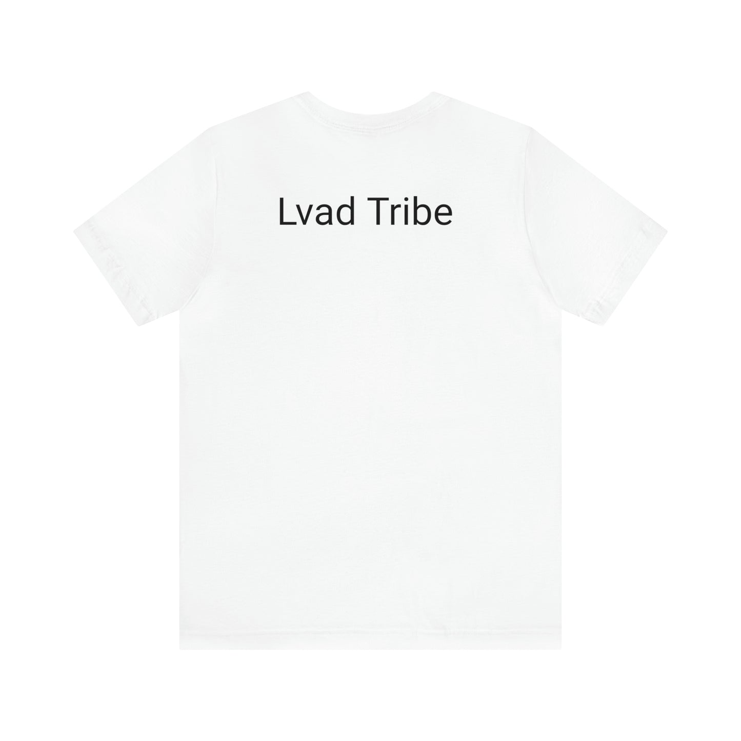 Lvad Tribe Plain Front Unisex Jersey Short Sleeve Tee