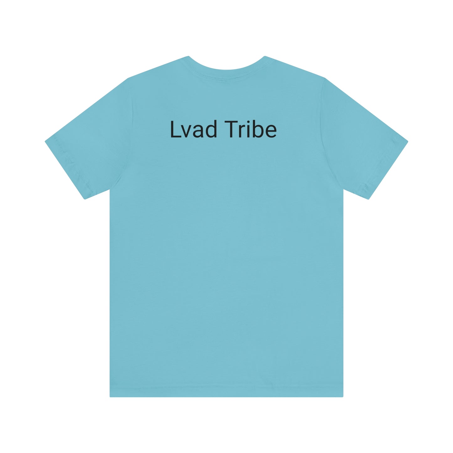 Lvad Tribe Plain Front Unisex Jersey Short Sleeve Tee