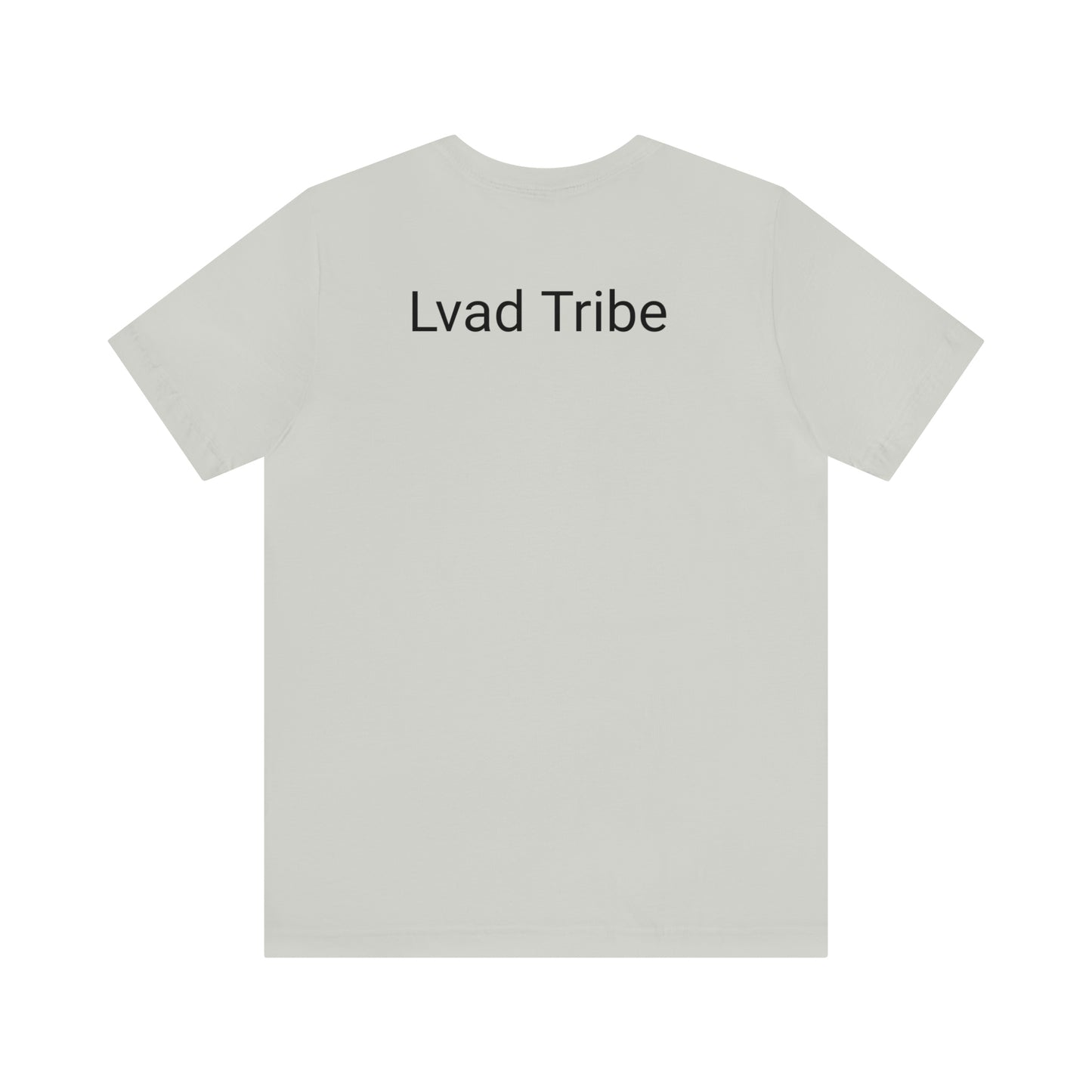 Lvad Tribe Plain Front Unisex Jersey Short Sleeve Tee