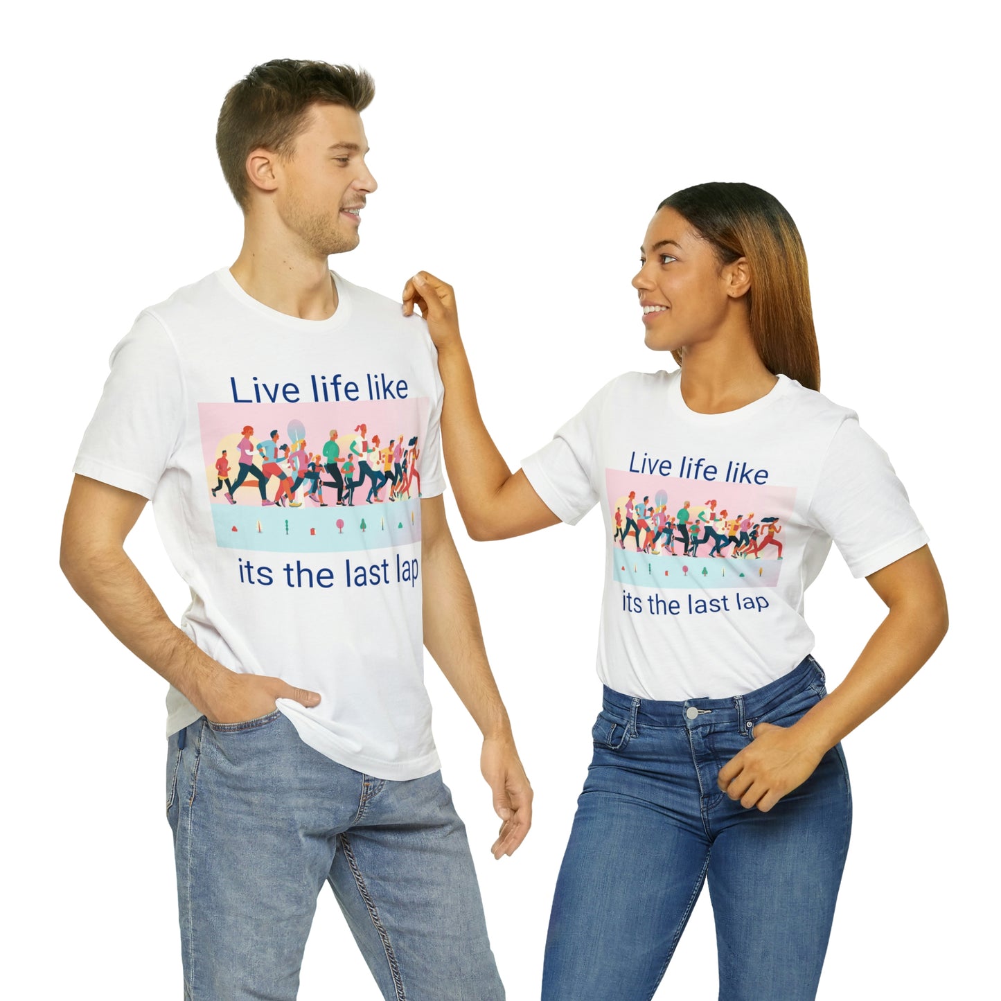 Lvad Tribe Last Lap Unisex Jersey Short Sleeve Tee