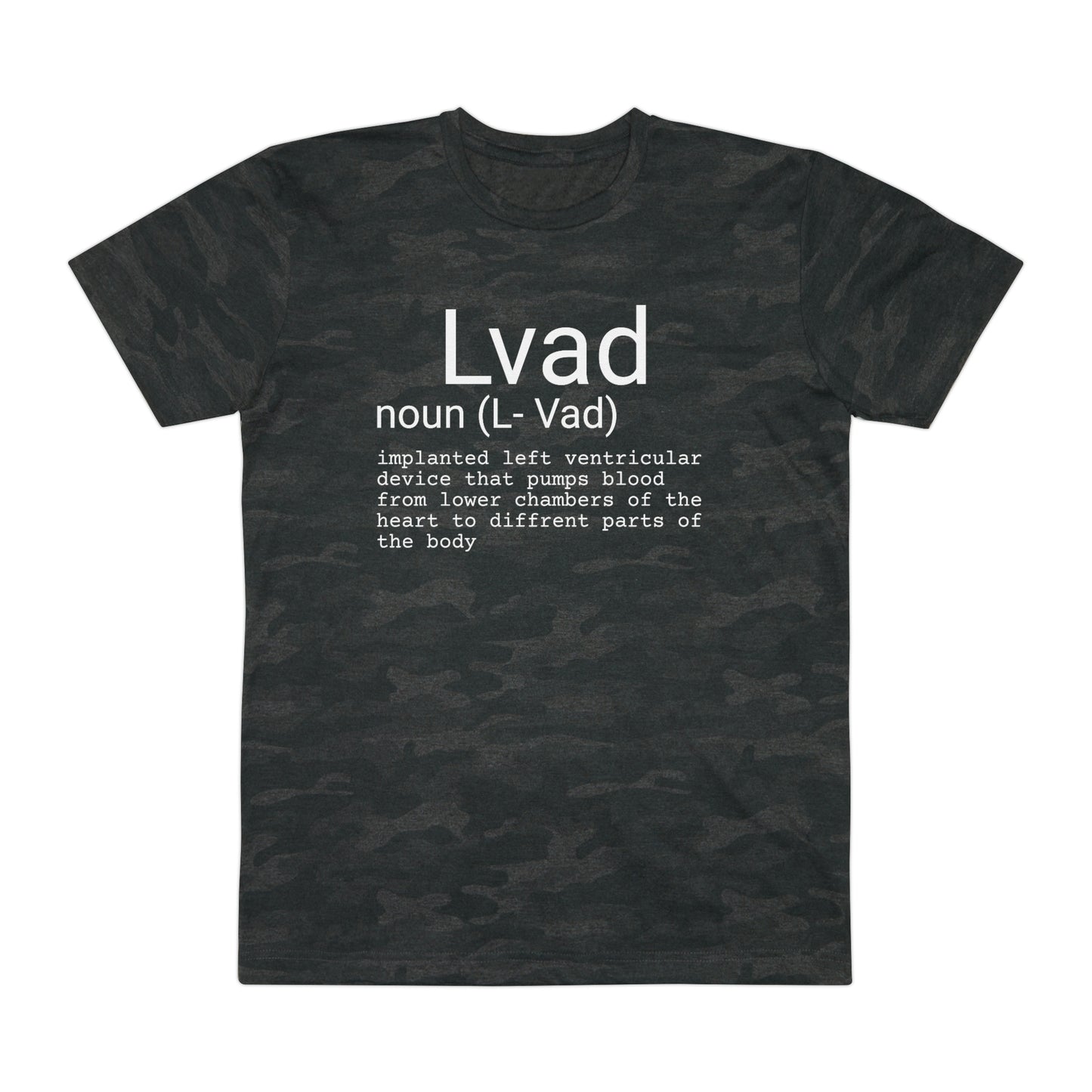 Lvad Meaning Men's Fine Jersey Tee