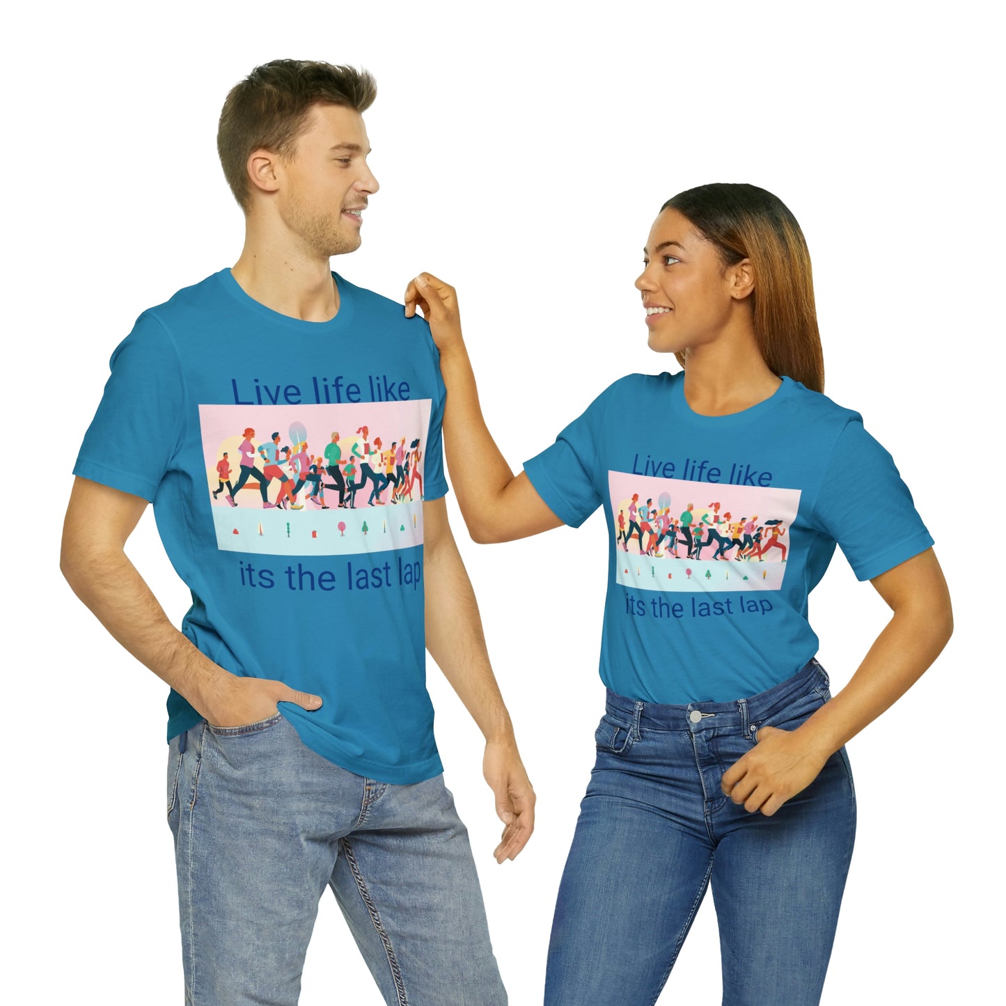 Lvad Tribe Last Lap Unisex Jersey Short Sleeve Tee