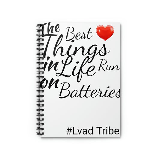 Lvad Best Things Spiral Notebook - Ruled Line