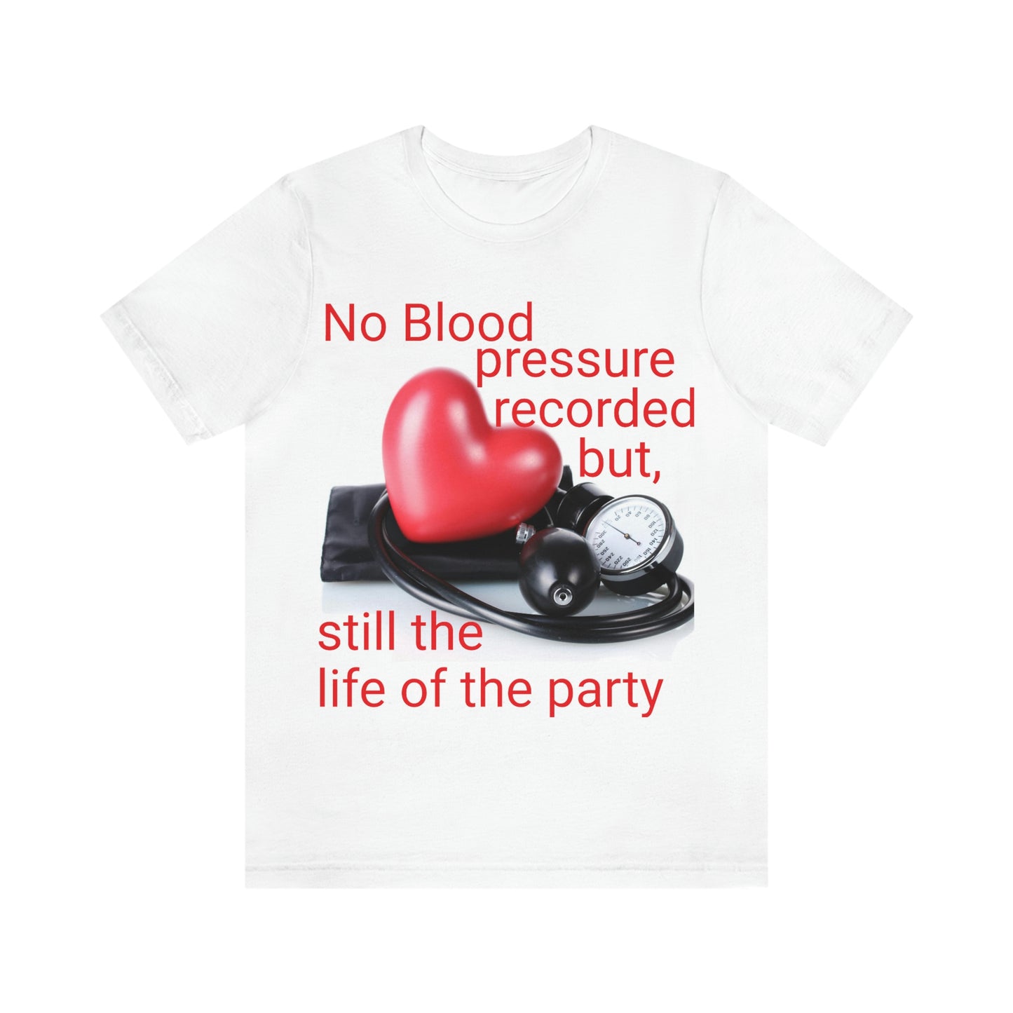 Lvad No Pressure Unisex Jersey Short Sleeve Tee