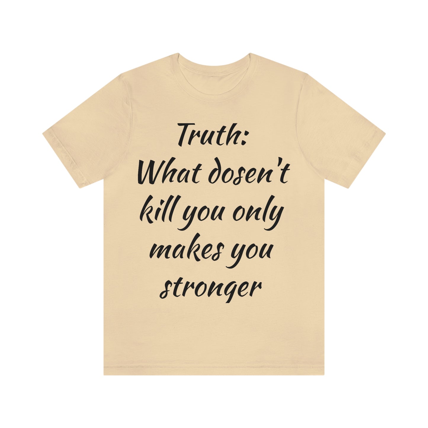 Lvad Truth be told Unisex Jersey Short Sleeve Tee