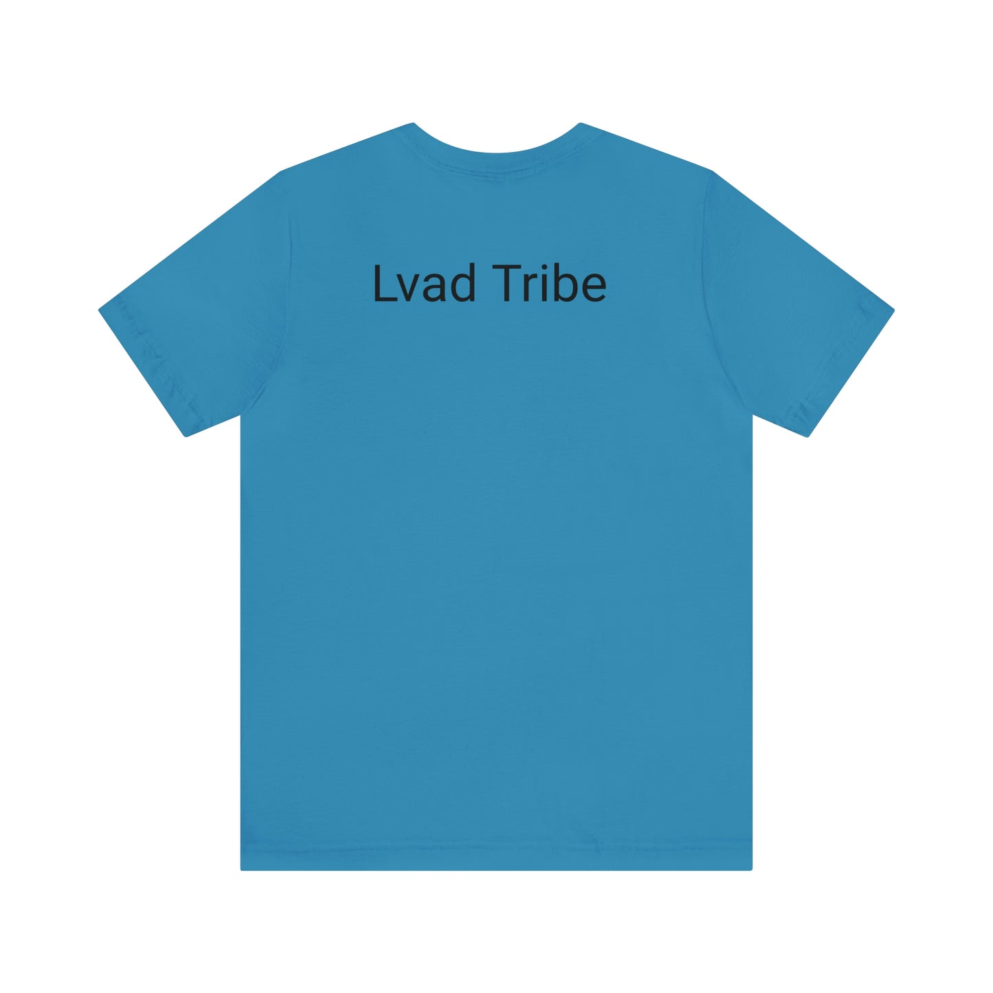 Lvad Tribe Plain Front Unisex Jersey Short Sleeve Tee