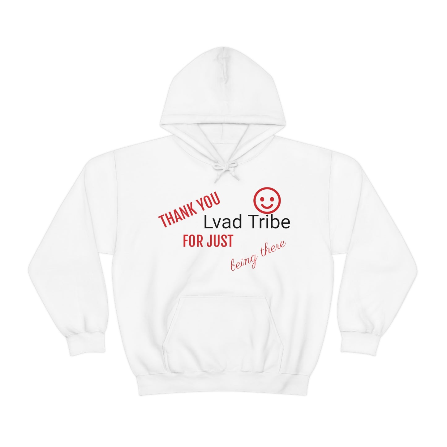 Lvad Tribe Thank You 4 being Unisex Heavy Blend™ Hooded Sweatshirt