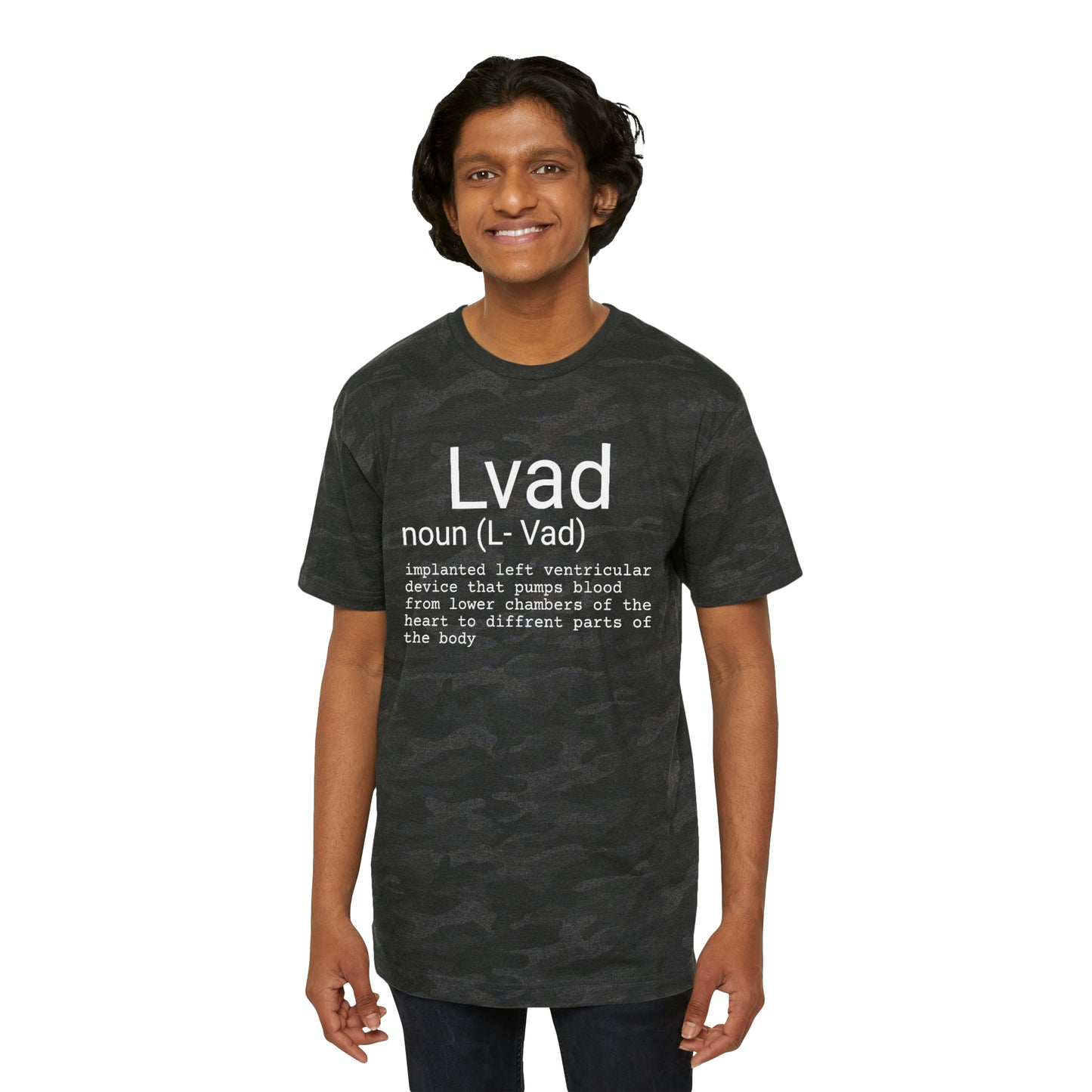 Lvad Meaning Men's Fine Jersey Tee