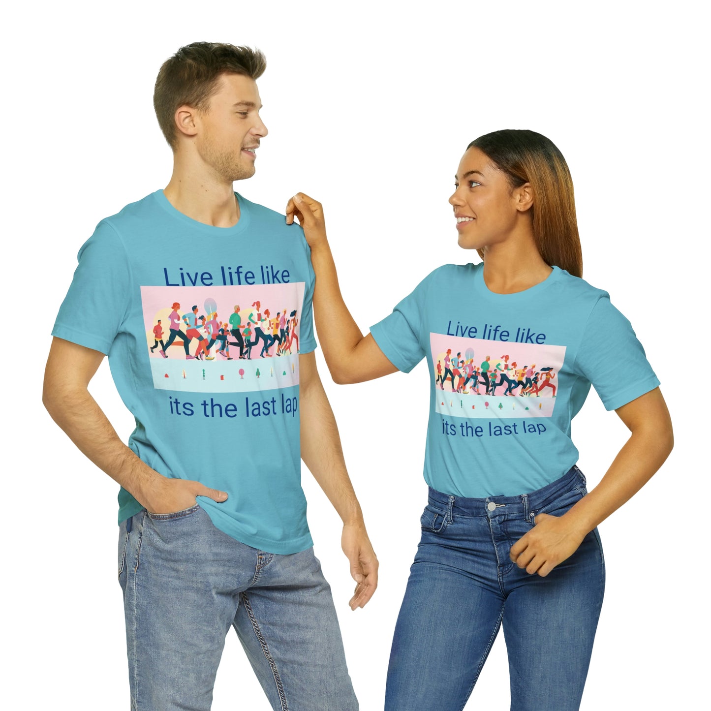 Lvad Tribe Last Lap Unisex Jersey Short Sleeve Tee